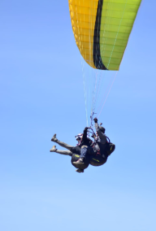 Vuelo en parapente sobre Bariloche, Patagonia argentina