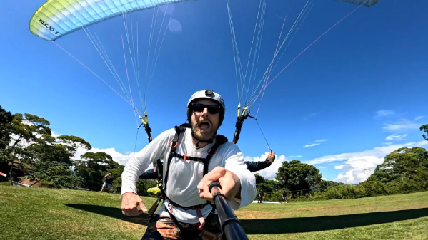 Vuelo en parapente sobre Bariloche, Patagonia argentina