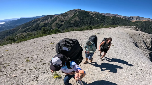 Vuelo en parapente sobre Bariloche, Patagonia argentina