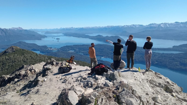 Vuelo en parapente sobre Bariloche, Patagonia argentina